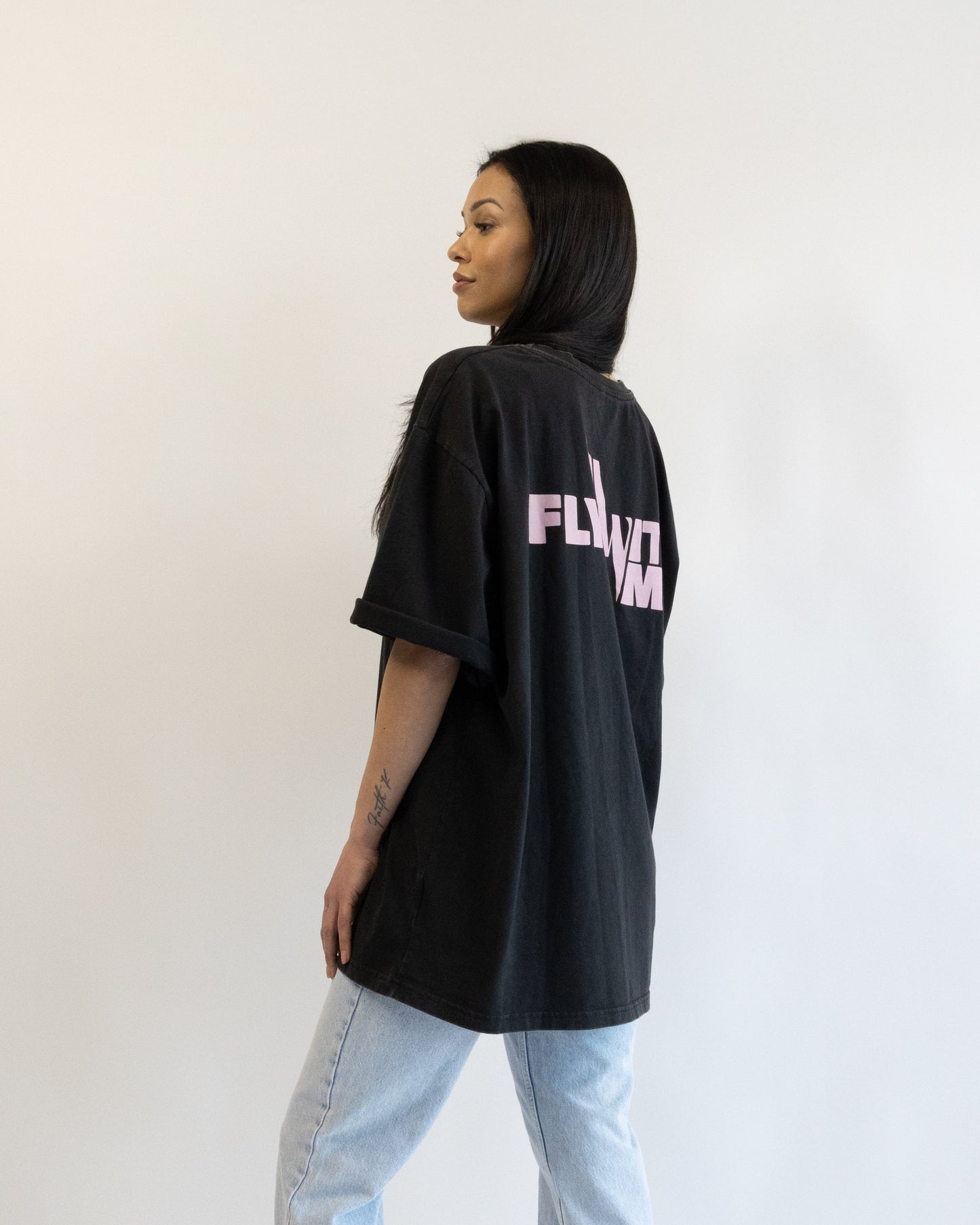 FWM Logo T-Shirt - unisex - acid black